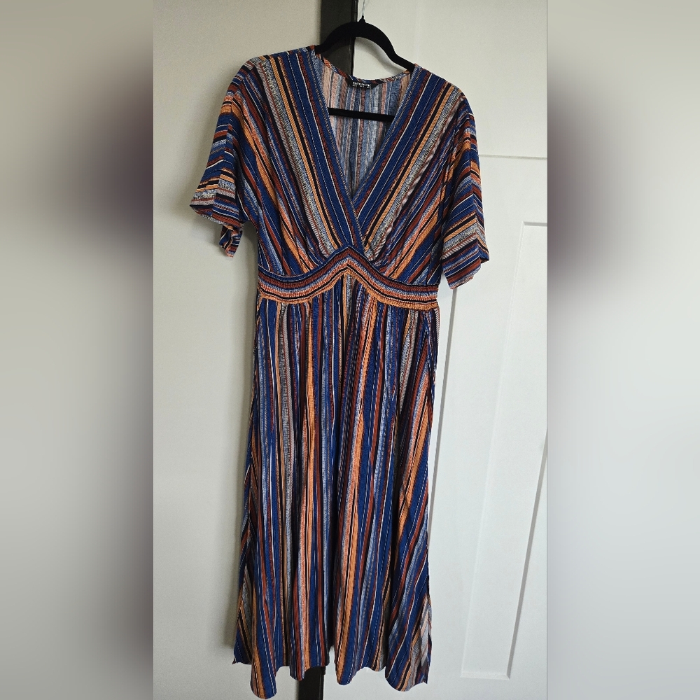 Striped Multicolor Dress
